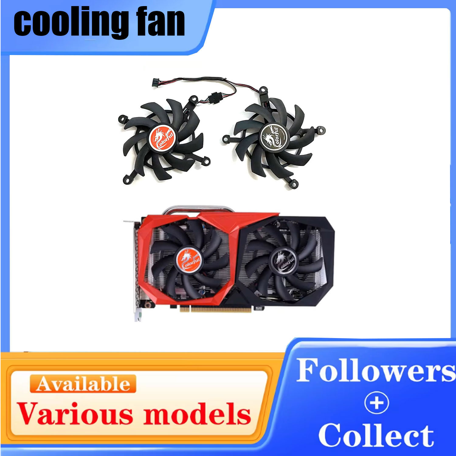 85MM Cooling Fan For COLORFUL  - Rtx 4080 Super 16Gb recension och pris