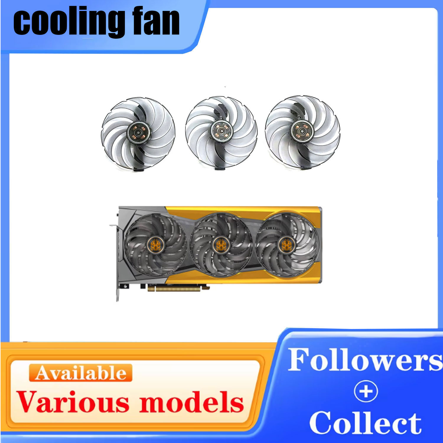 95MM FDC10U12D9-C 6Pin RX6900  - Rx 6900 Xt 16Gb recension och pris